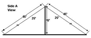 picture showing dimensions of AS-2259/GR antenna, short wire (9mhz)