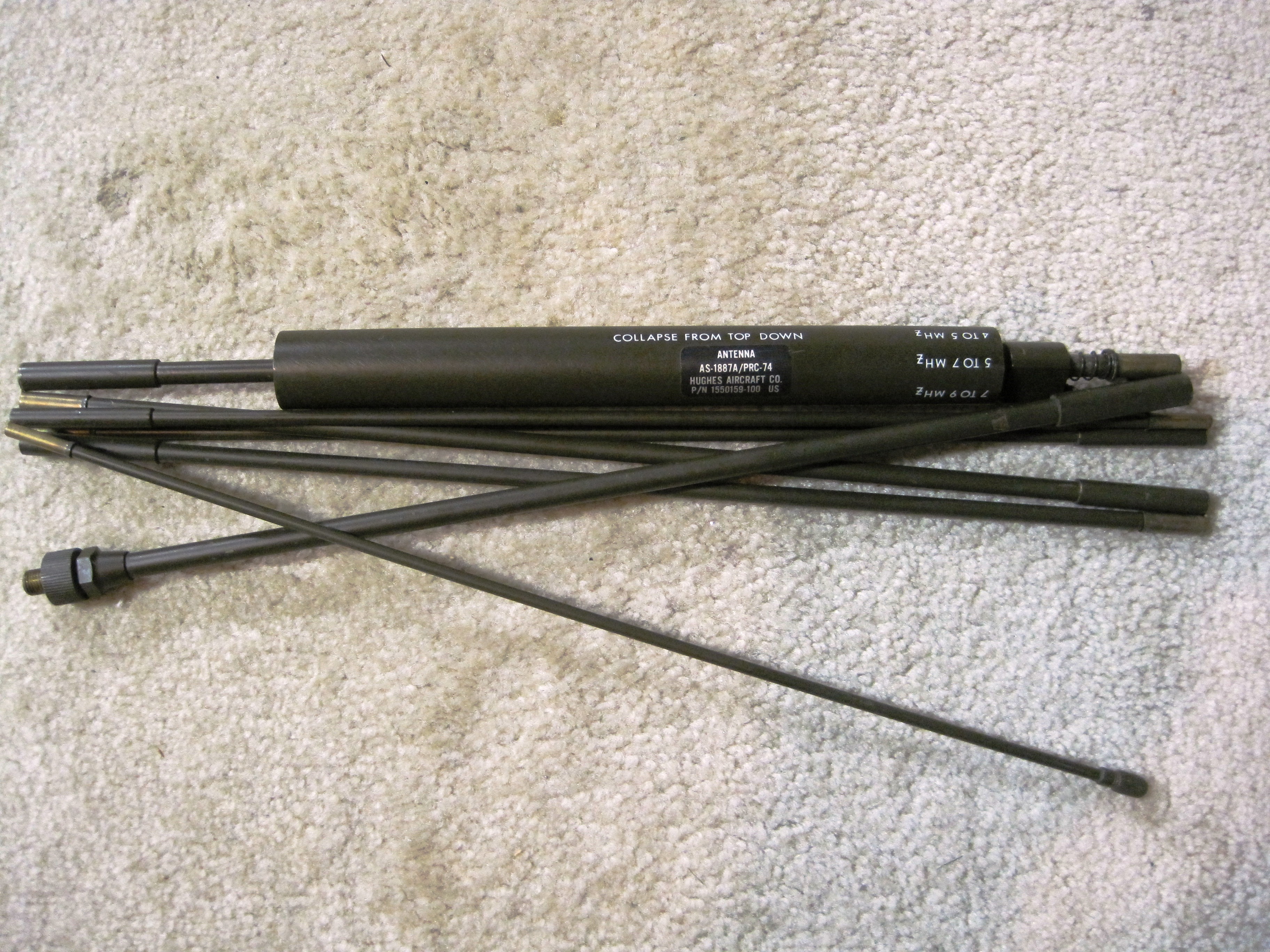 picture of AS-1887A/PRC-74 whip antenna