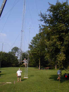Picture of Attaching the Tower to the Base