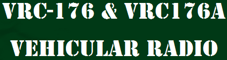 VRC-176 & VRC-176A VEHICULAR RADIO